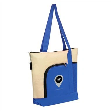 Τσάντα Tote με φερμουάρ